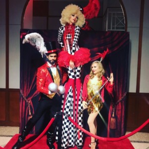 Perfect for corporate events, galas & immersive entertainment. greatest showman themed events, we have you covered. these fabulous stilt walkers have performe