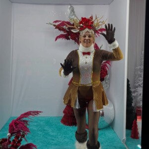 Perfect for holiday parties, events & magical experiences. new reindeer just dropped… courtesy of @imaginecircus.book them for your holiday or new year’s p